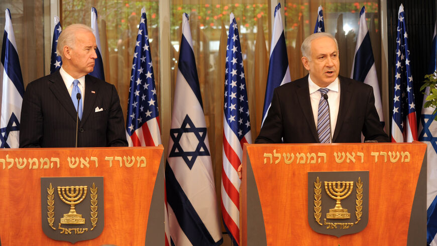 Joe Biden Benjamin Netanyahu